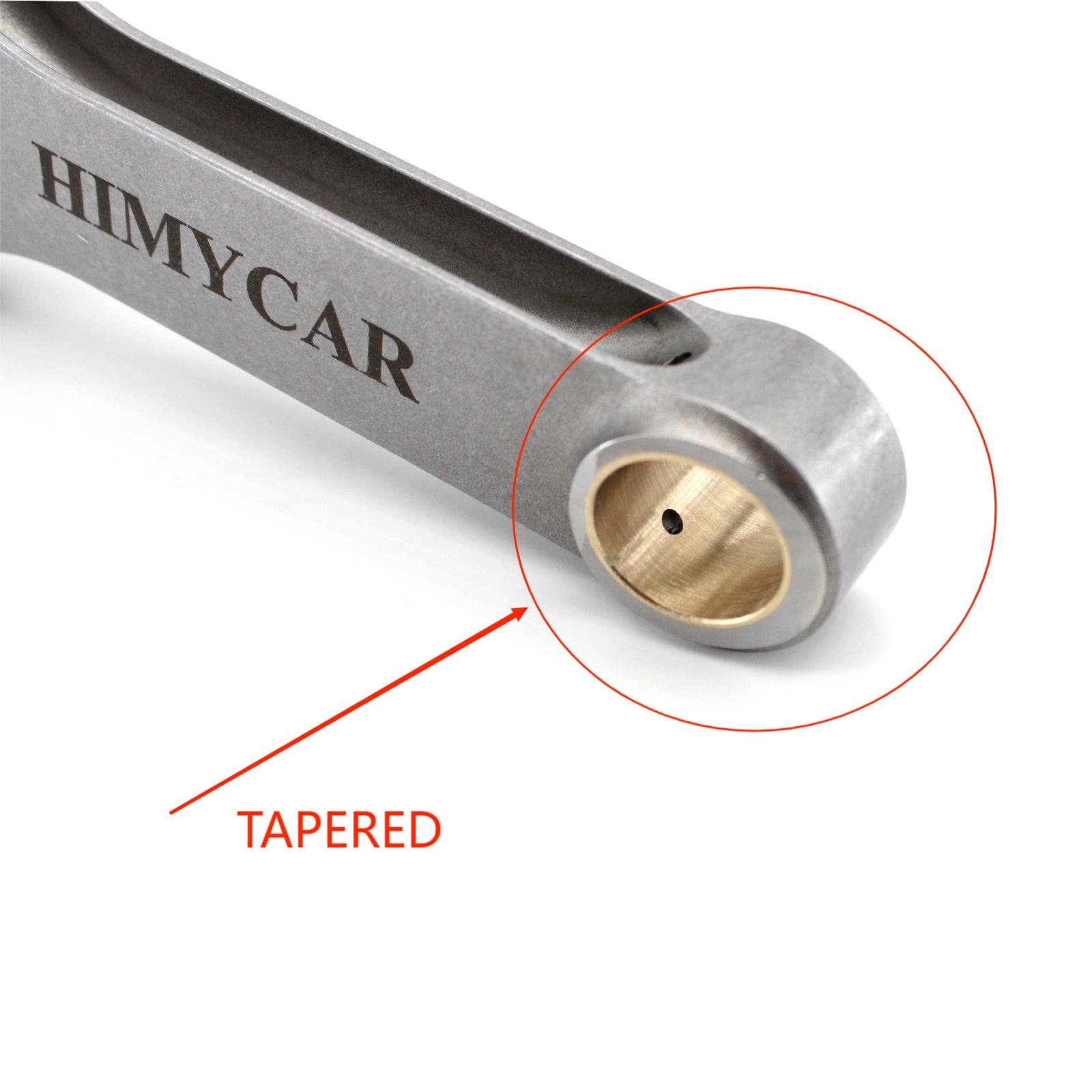 HIMYCAR AUTO ENGINE PARTS H-BEAM FORGED 4340 CONNECTING ROD 144mm FUT Audi VW 2.0T TFSI VAG 2.0 16V TFSI EA113