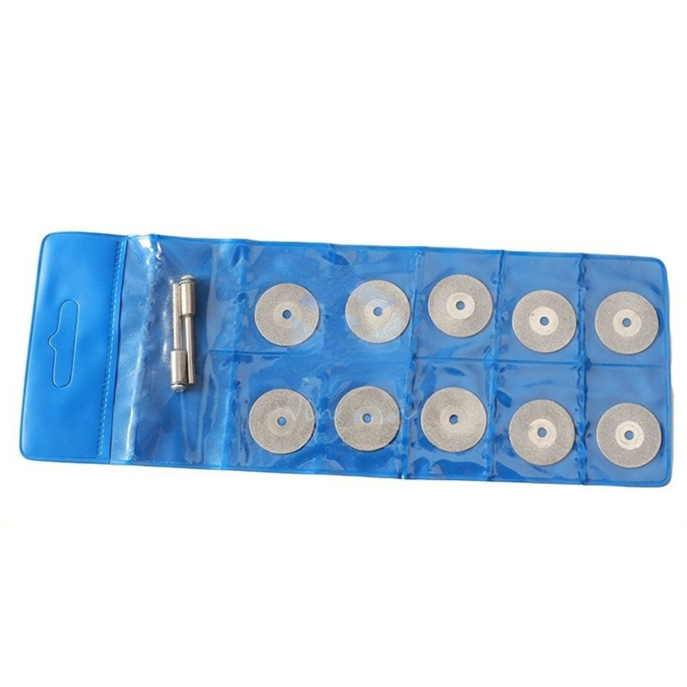 10pcs Diamond Cutting Blade Disc for Rotary Tools Round Abrasive Grinding Wheel Diamond Cutting Disc Mini Diamond Saw Blade