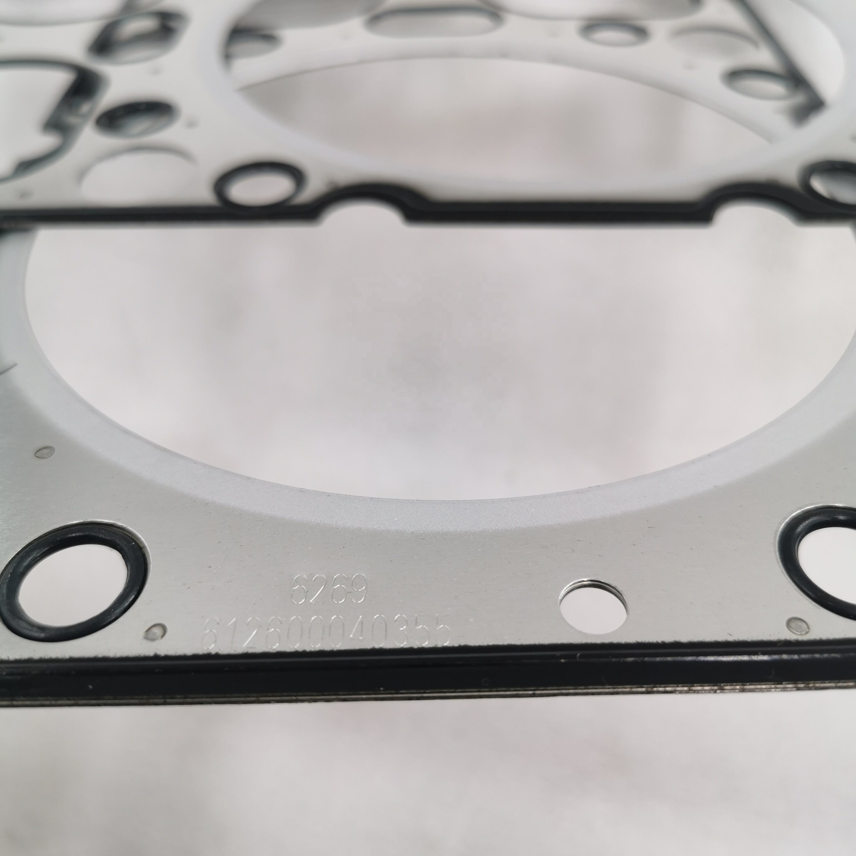 Weichai spare parts for WP12 WD615 612600040355 cylinder head kit liner gasket