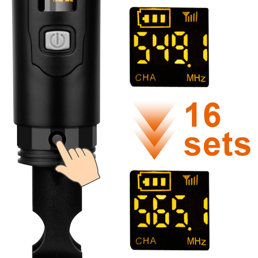 Depusheng DL-802 Professional wireless microphone module UHF FM microphone receiving board circuit board