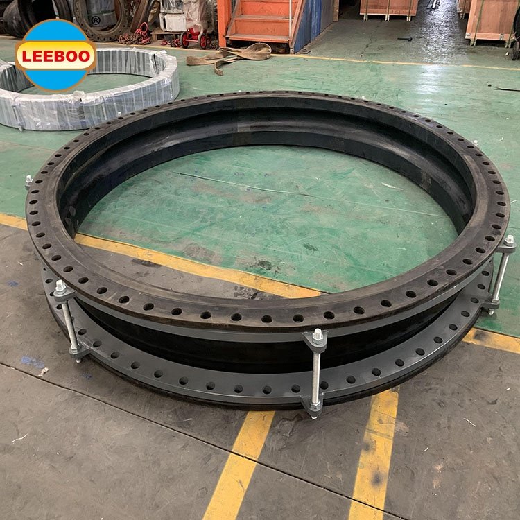 Supplier DN2100 limited tie rod epdm elastomer large flexible rubber pipe joint/bellow joint/rubber fully seal expansion joint