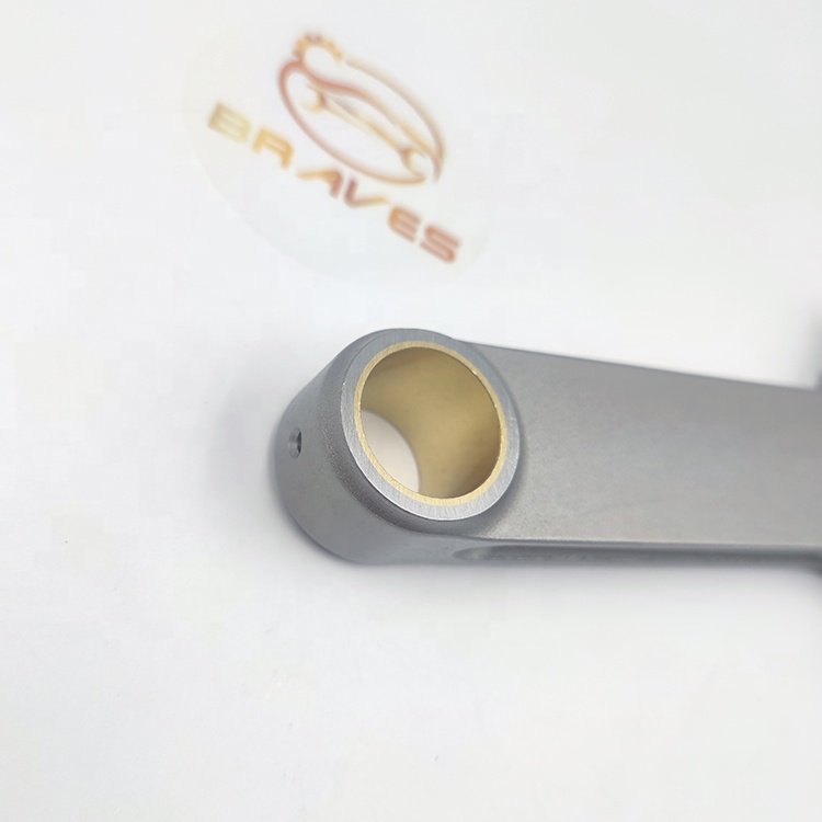 High Performance Forged 4340 Chromoly 5.6"H Beam Connecting Rods for Air-Cooled VW Beetle Type 1 3 VW Journal Con Rods