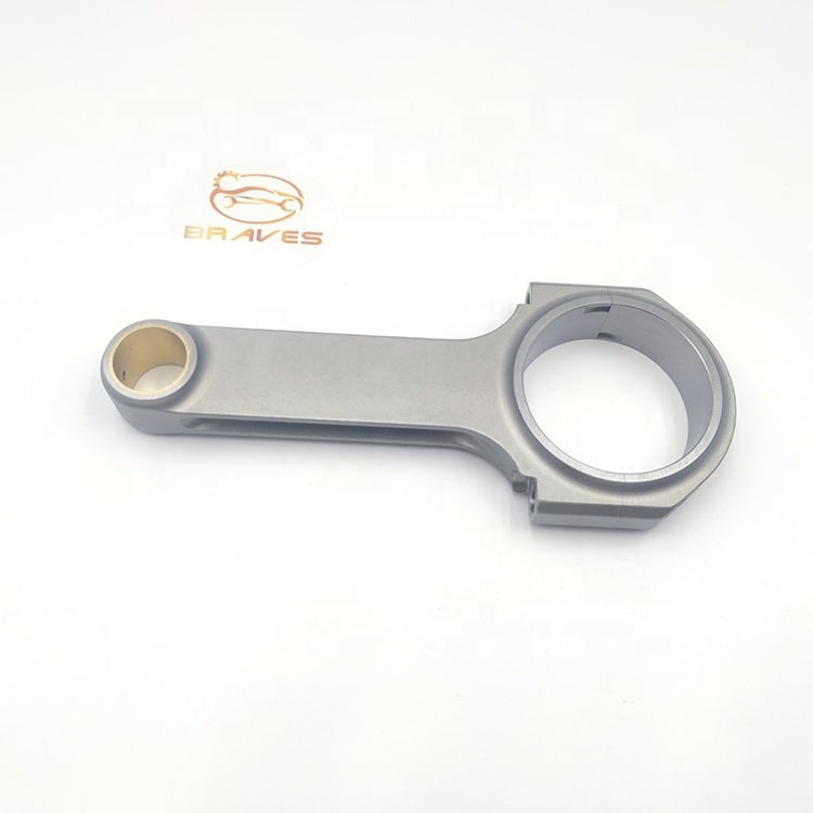 High Performance Forged 4340 Chromoly 5.6"H Beam Connecting Rods for Air-Cooled VW Beetle Type 1 3 VW Journal Con Rods