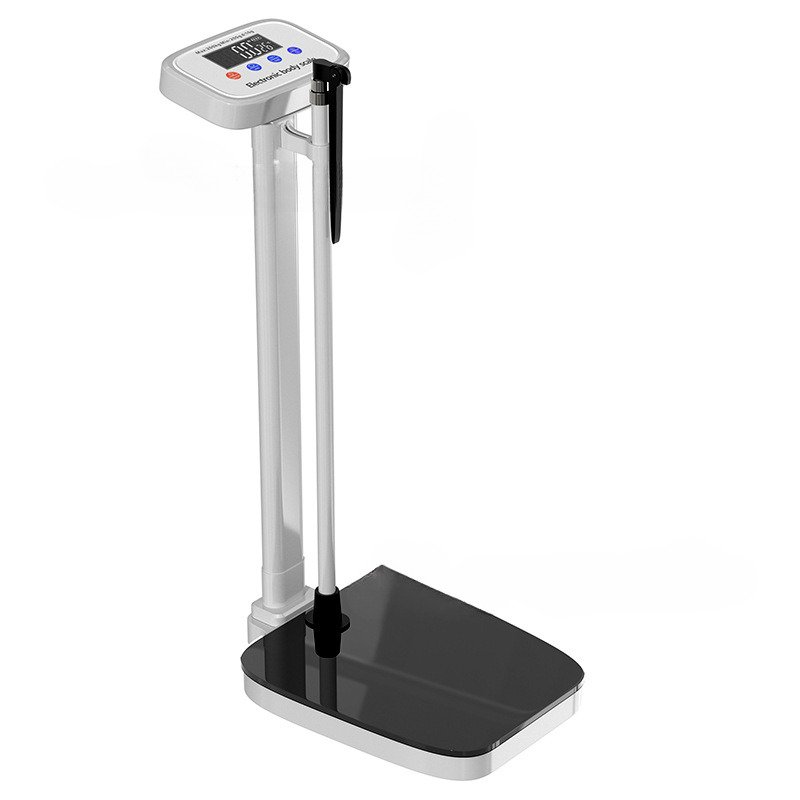 Digital 190cm 200kg weight physician scale with height rod hospital body weight Ultrasonic BMI Measure electronic weighing scale