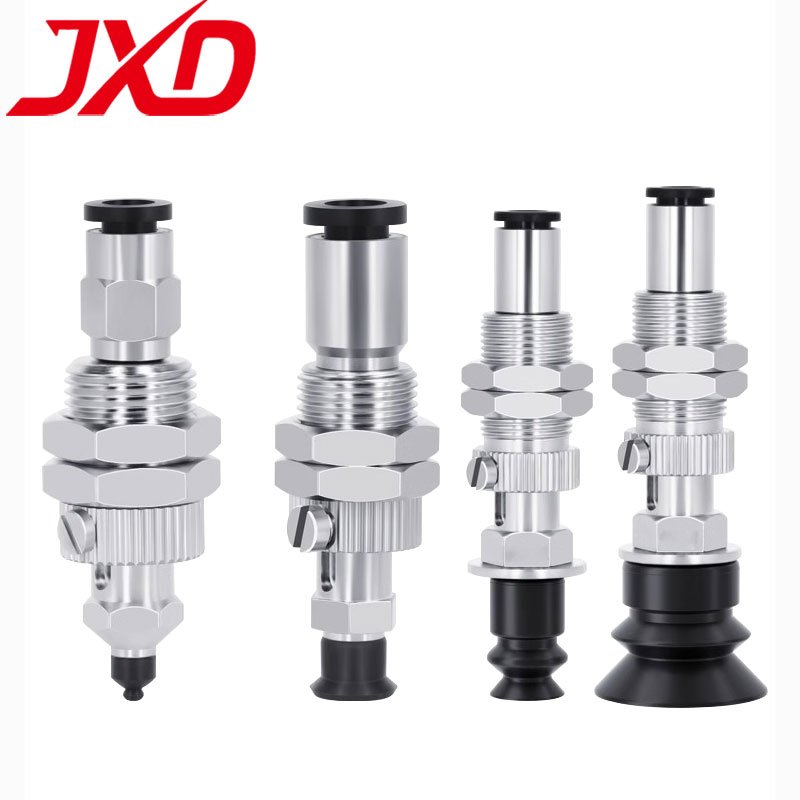 JXD PISCO VPC-2/3/4/6/8/10/15/20/30/40/50RN-4J/6J Metal Connecting Rod Black NBR Industry Vacuum Suction Cup Set