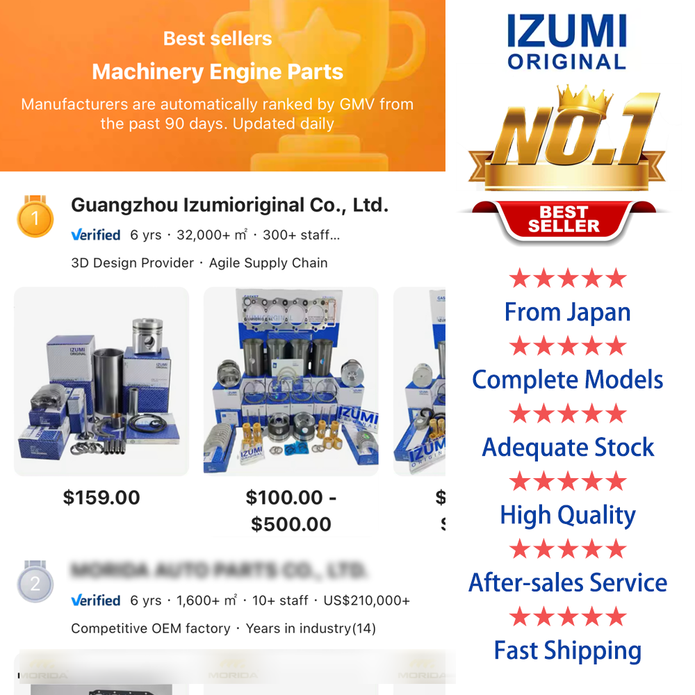 IZUMI ORIGINAL 4FE1 4HF1 Connecting Rod FOR ISUZU