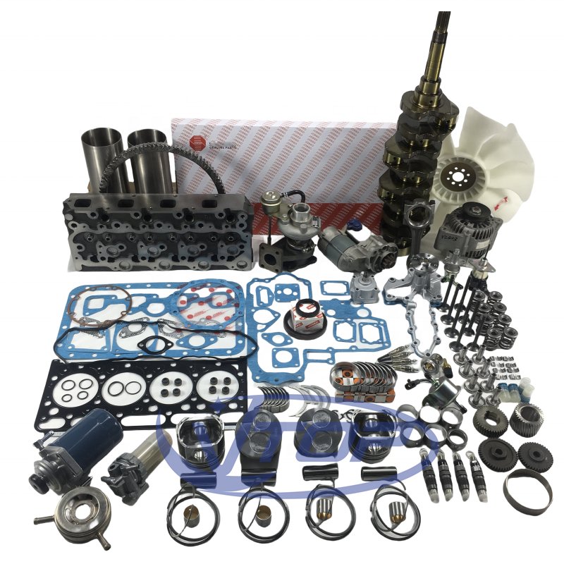 V2403 Cylinder Liner Kit Engine Rebuild Kit For Kubota V2403 V2203-M Machinery Engine Parts