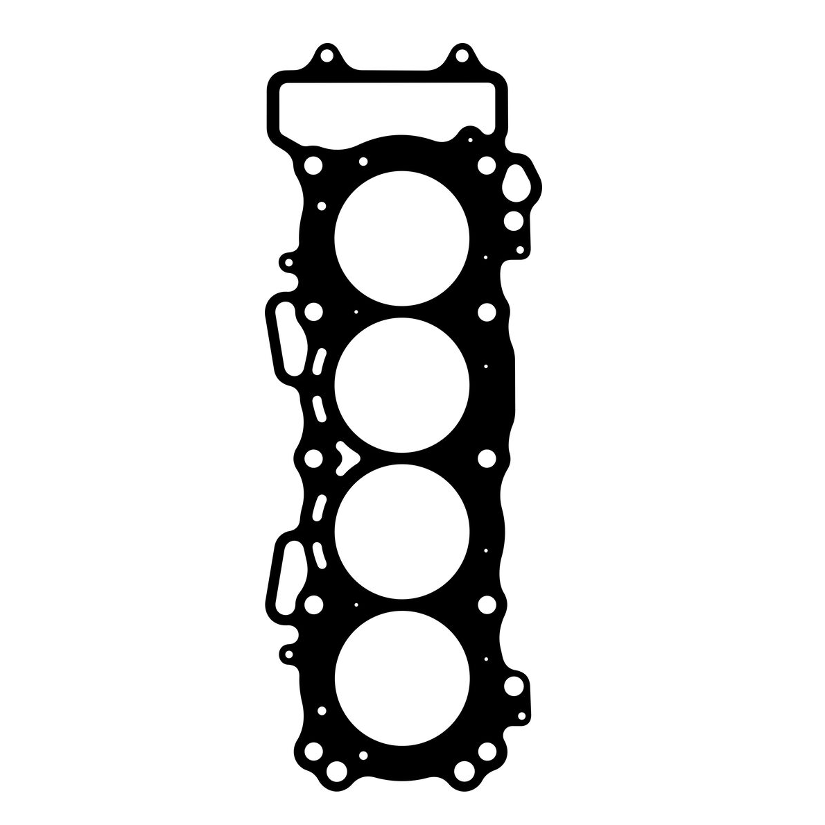 Cylinder head gasket Honda CBR600 12251-MBW-013 head gasket for motorcycles made of metal resistant to high and low temperatures