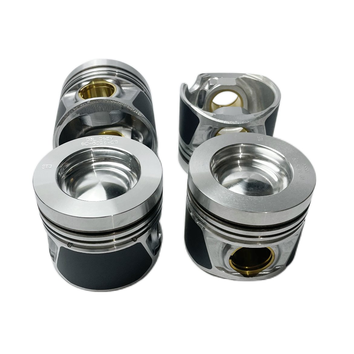 T5 2.0T Diesel 81MM Piston Assembly Piston Ring For AUDI VW Golf 6 Scirocco 2.0TDI 03L107065G VAG 03L107065AD 03L107065K 050