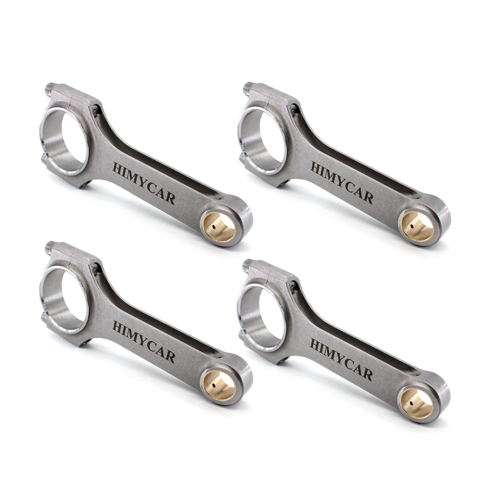 HIMYCAR AUTO ENGINE PARTS CUSTOMIZE FORGED 4340 H-BEAM CONNECTING ROD FIT OPEL Z16LEH Z16LER Z16LET 1.6 16V