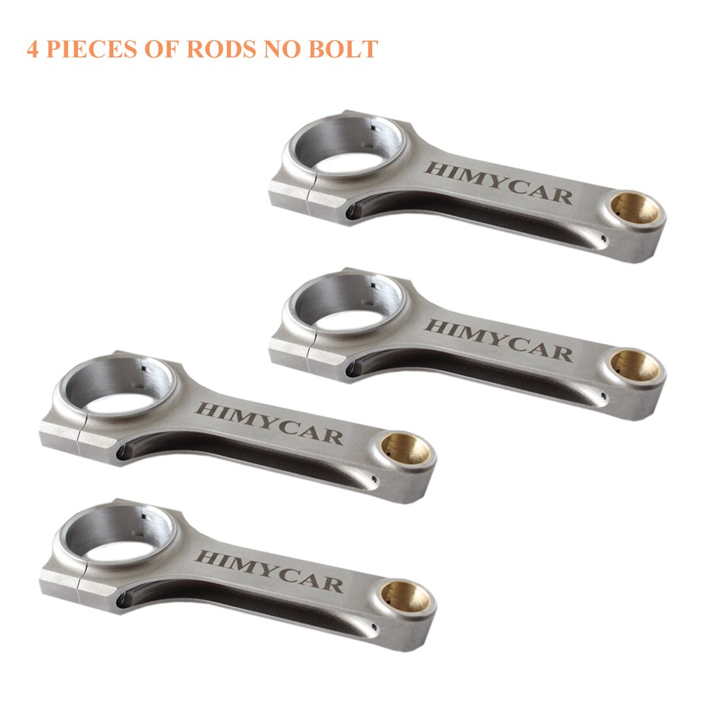 HIMYCAR AUTO ENGINE PARTS CUSTOMIZE FORGED 4340 H-BEAM CONNECTING ROD FIT OPEL Z16LEH Z16LER Z16LET 1.6 16V