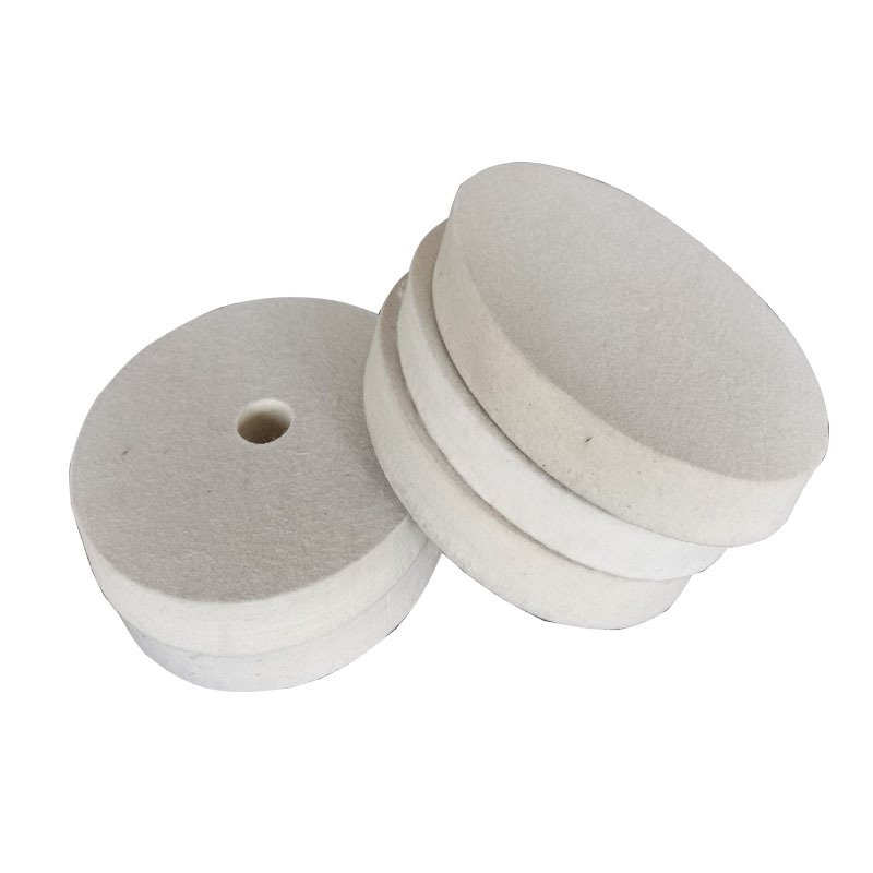 Wool Polishing Wheel Felt Wheel Grinding Plate Wool Wheel Pad For Metal Polisher Polishing Pad Accessories