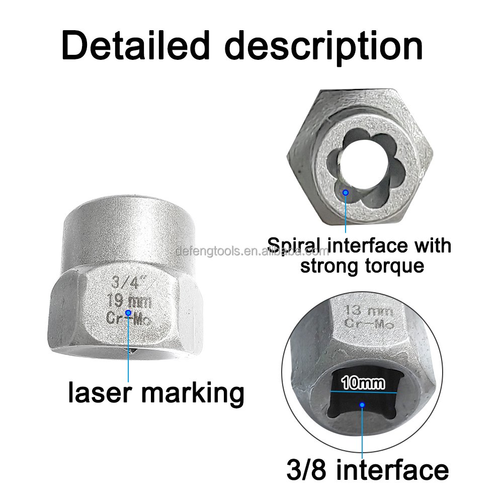 26pc nut screw extractor left rotation twist drill connecting rod disassembly tool sliding nut removal accessory set