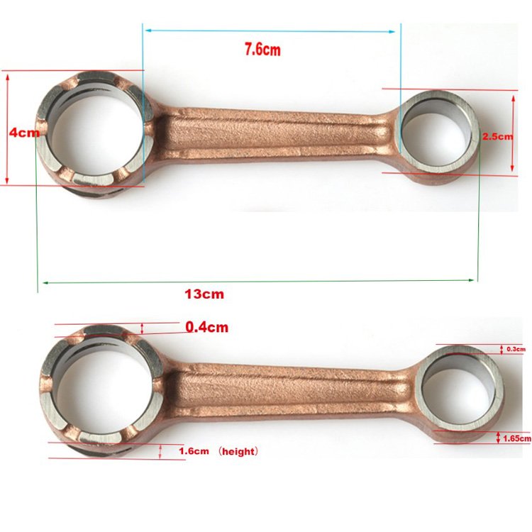 Motorcycle Crankshaft Connecting Rod Piston Connecting Parts For DT125 DT 125 DT175 DTK125 RS125 RD135 RD 135 Accessories