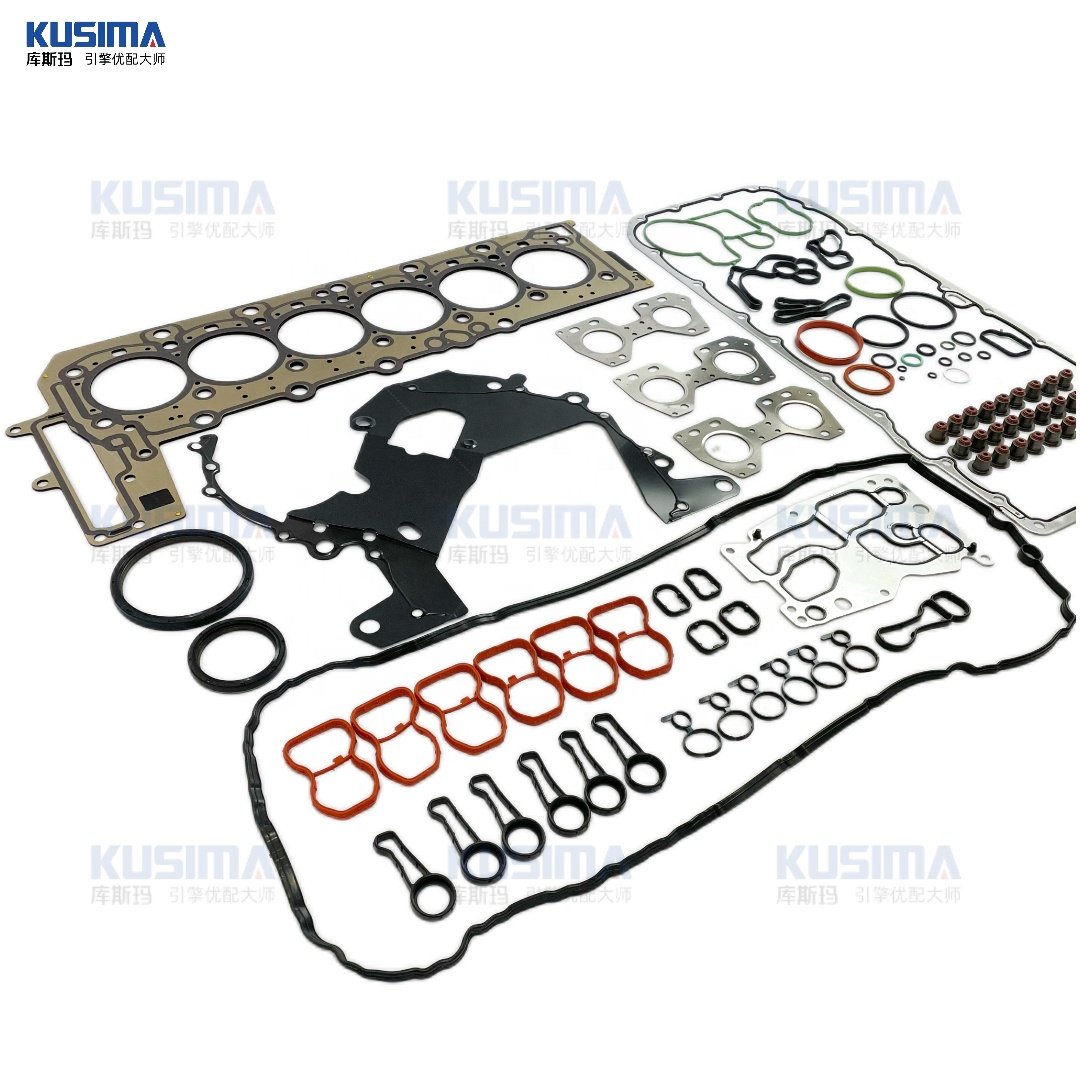 TOP Full repair head gasket valve cover kit For BMW N57 N57S N57D30 M57 3.0 diesel NEW OLD TYPE 6 cyl OE 11617807480 17227809805