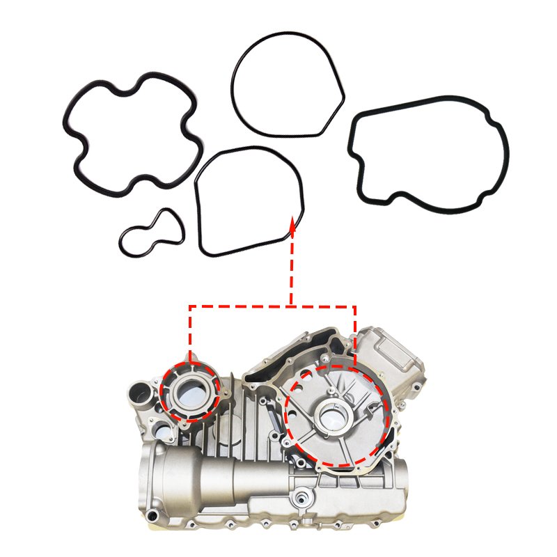 China factory cylinder gasket motorcycle full set gaskets kit CG125/150/200/250 paper sealing sheet fiber Cylinder Head Gasket