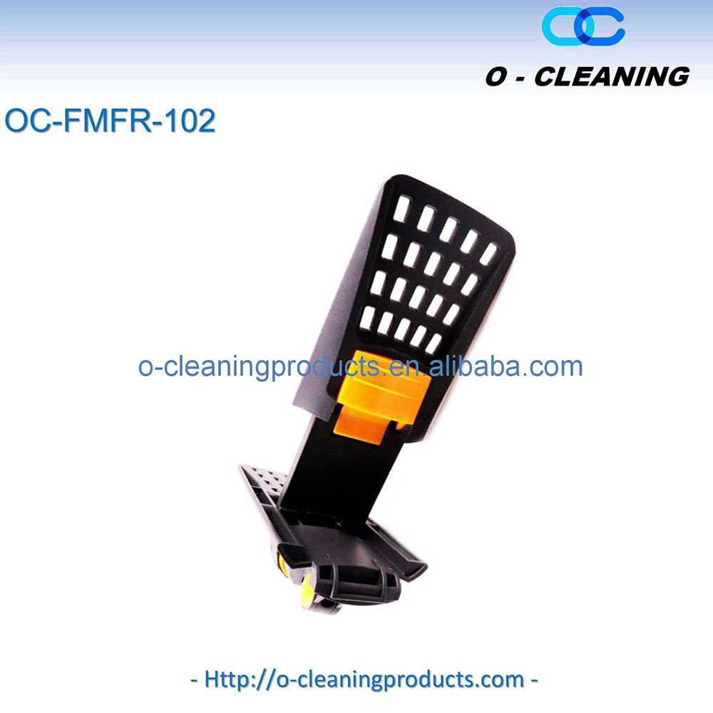 O-Cleaning 40/50cm Plastic Step-On Foldable Pocket Flat Mop Holder Frame,Swivel Dust Mop Plate/Base,Premium Mop Part/Accessory