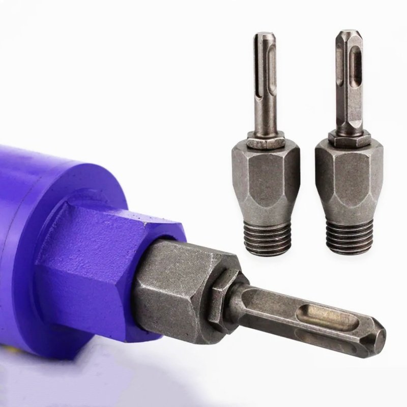 Efficient and Durable Sds Core Drill Thread Adapter SDS Core Bit Quick and Easy to Use Long Lasting Thread Design