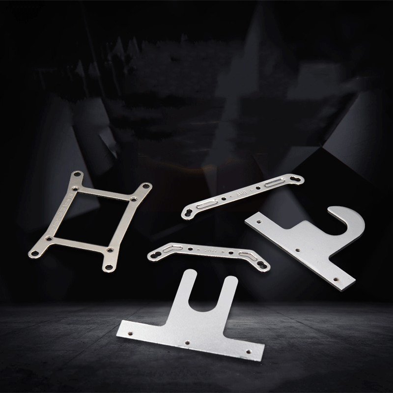Pipe bracket base, pipe bracket fixing rod buckle base, bracket clamp plate fixing panel