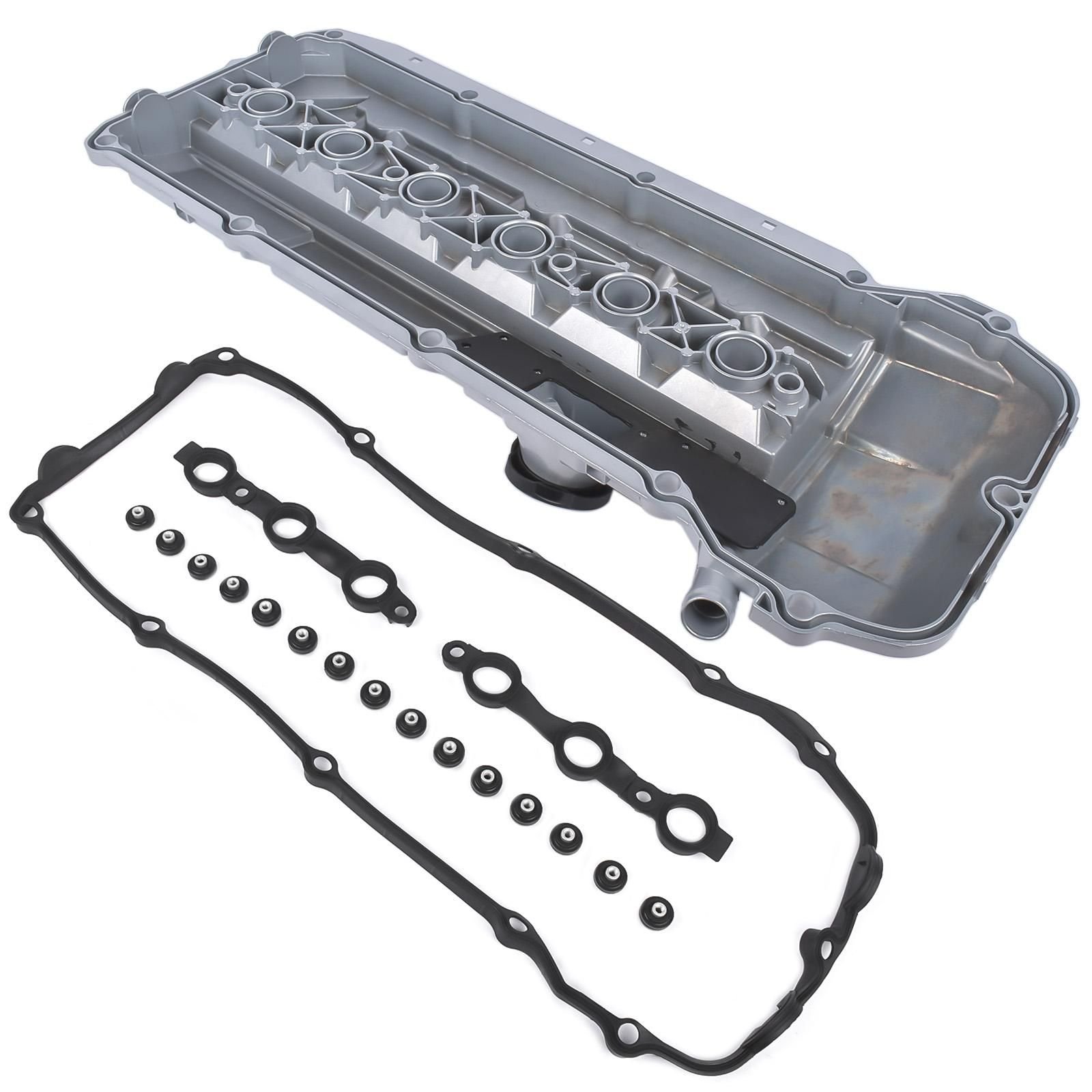 Auto Parts Aluminum M54 Engine Valve Cover With Gasket For BMW 325i E46 520i 525i 530i E39 E60 730i E66 X3 X5 OEM 11127512839