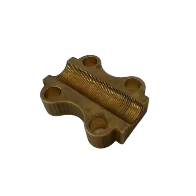 ODM Custom Brass Threaded Fittings Fasteners for railway lines Machining Services Product