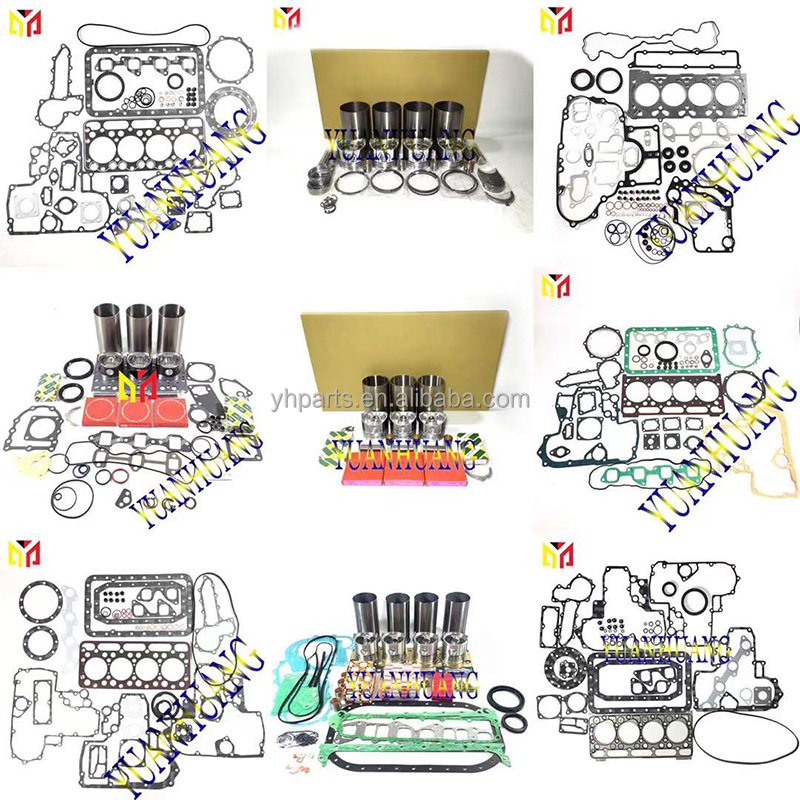 For Nissan engine parts PE6 full gasket set with cylinder head gasket