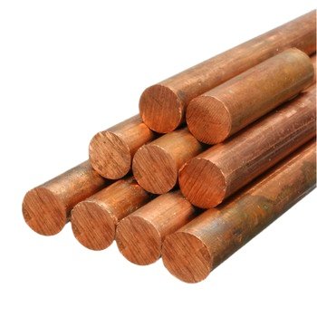Hot sale quality 99.99% pure copper rod copper bar copper earth rod connect