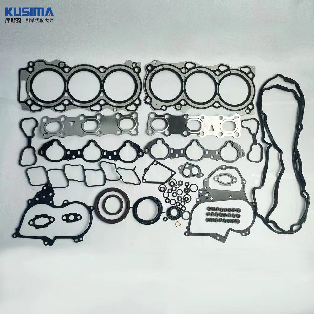 KUSIMA Full cylinder gasket kit for Nissan Maxima Infiniti 3.5L VQ35DE OE 13028JK00A 13028AL510 13070EY00A 13085AL511 13085AL505
