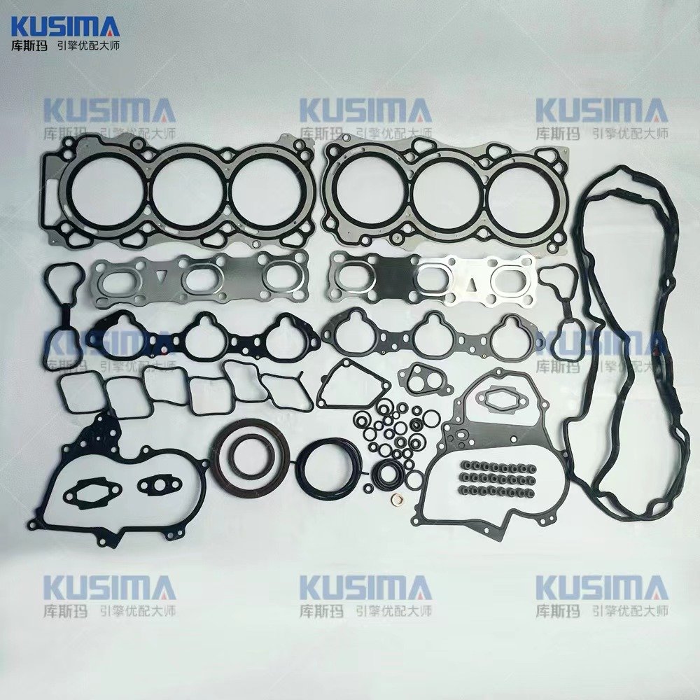 KUSIMA Full cylinder gasket kit for Nissan Maxima Infiniti 3.5L VQ35DE OE 13028JK00A 13028AL510 13070EY00A 13085AL511 13085AL505