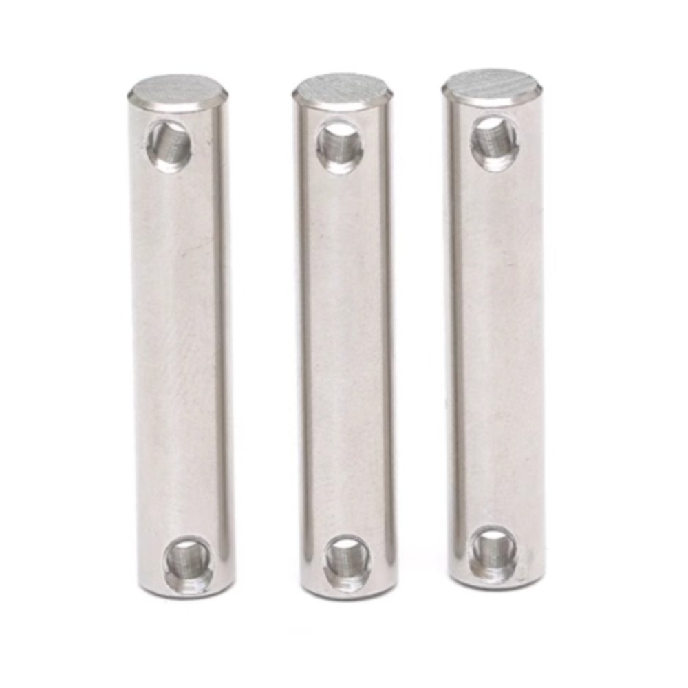 Connecting rod pin for construction machinery with high load-bearing capacity and anti-corrosion for bucket.