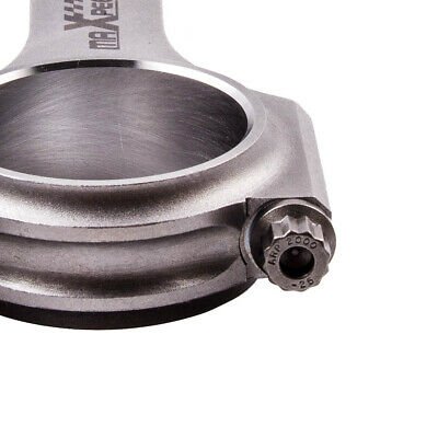 maXpeedingrods 144 mm H-beam Steel Forged 4340 Connecting Rods For VW Golf MK4 Gti 1.8T 2.0L For Audi S3 A3 A4 A6