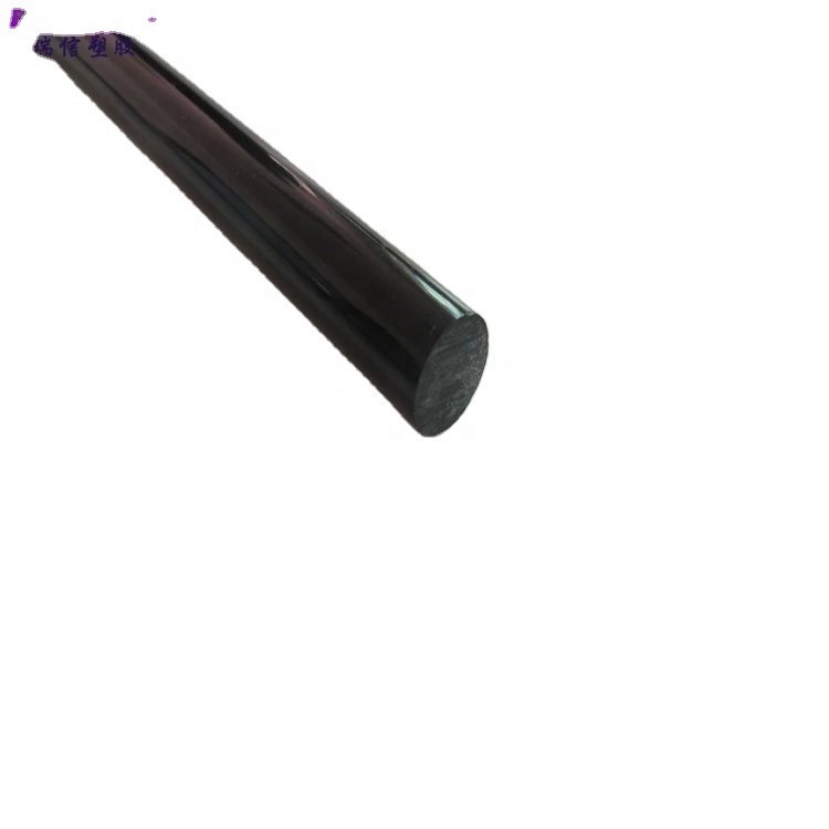 glossy finish hard PVC rod round shape vinyl stick high quality factory supplier