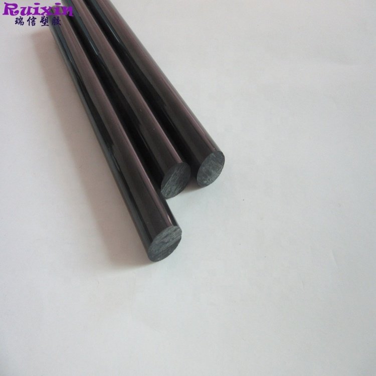 glossy finish hard PVC rod round shape vinyl stick high quality factory supplier