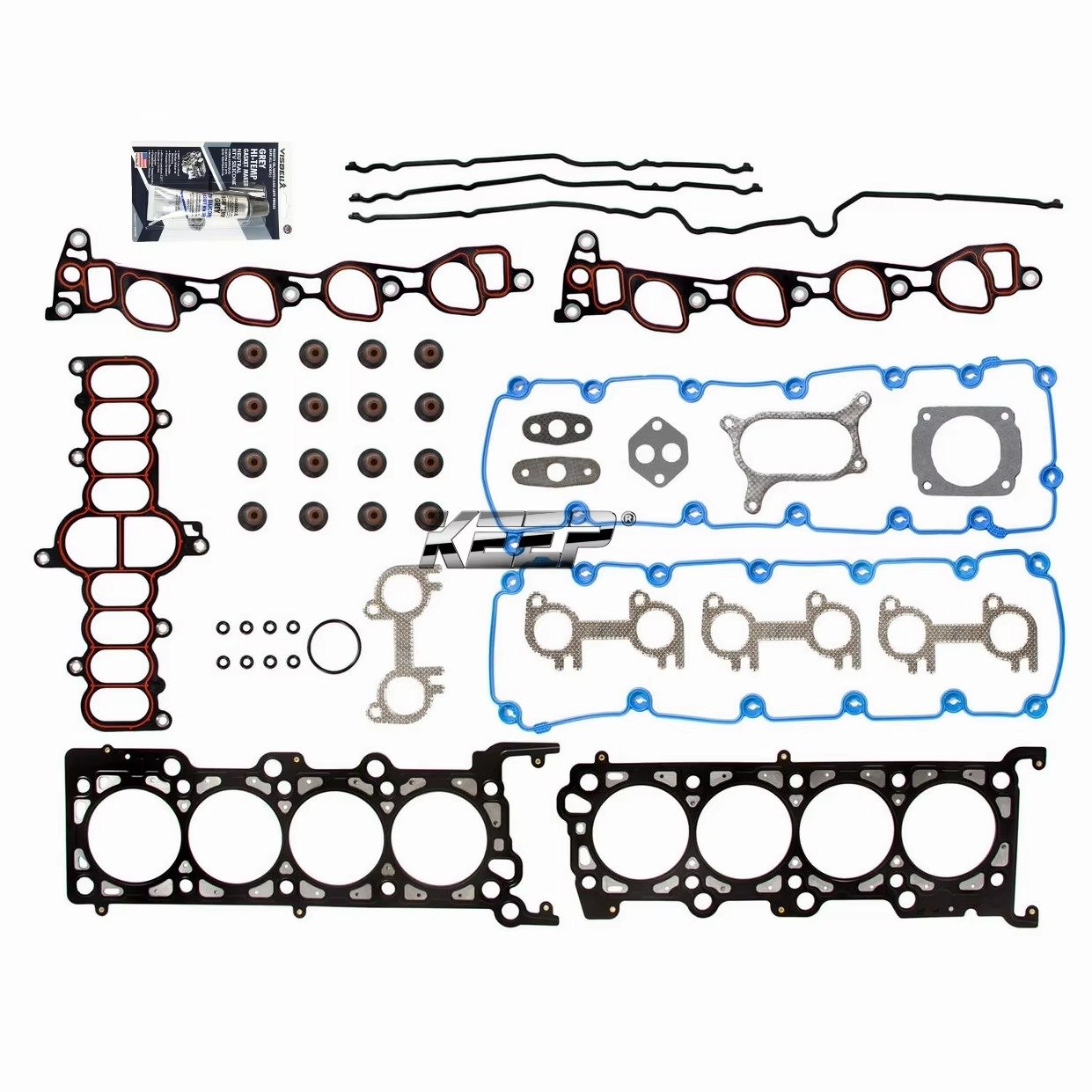 Fits 97-99 Ford E150 E250 E350 Econoline F150 Lincoln 5.4L SOHC Head Gasket Set HS9790PT-11 HS9790PT-4