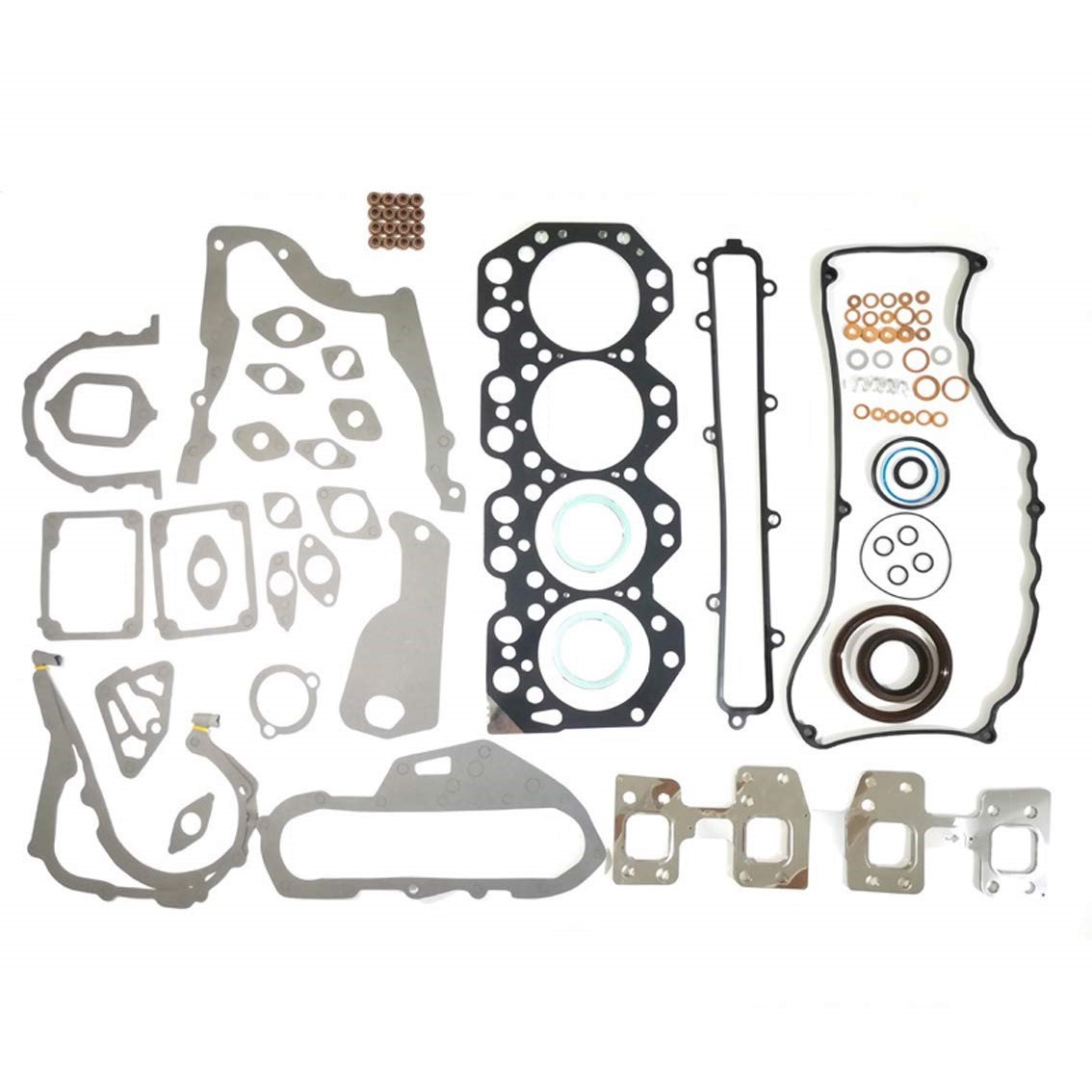 Auto Engine Parts Steel/ Rubber Cylinder Head Gaskets 04111-58230 For Toyota 15B/ Dyna/Coster/ Mega Cruiser