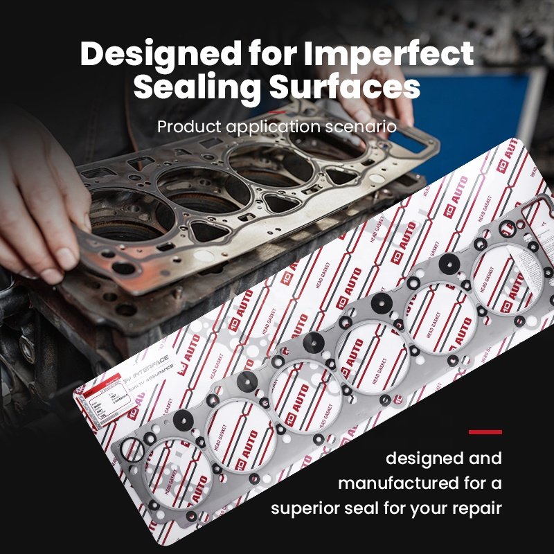 1D Automobile Parts High quality Cylinder Head Gasket 6HE1 OEM: 8-94369334-0 Head Gasket