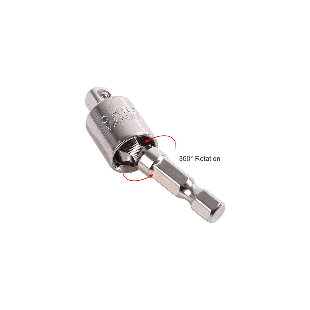 1/2" Hex Shank Drill Bit Extension Screwdriver for Drills Socket Driver Adapter