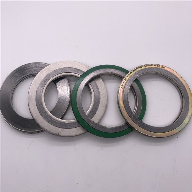 Hot sale cylinder head gaskets China Metal Spiral wound gasket with inner ring