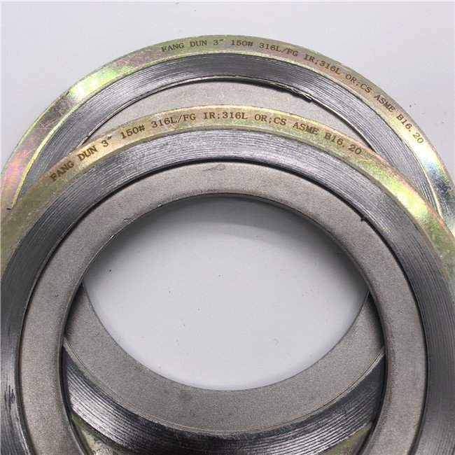 Hot sale cylinder head gaskets China Metal Spiral wound gasket with inner ring