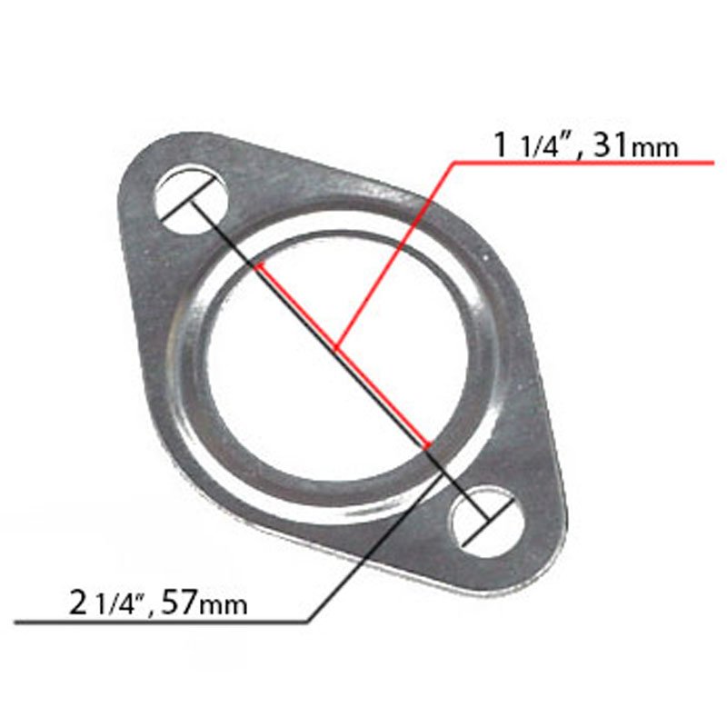 304 stainless steel exhaust flange gasket suitable for various models of exhaust gaskets high quality stainless steel gaskets
