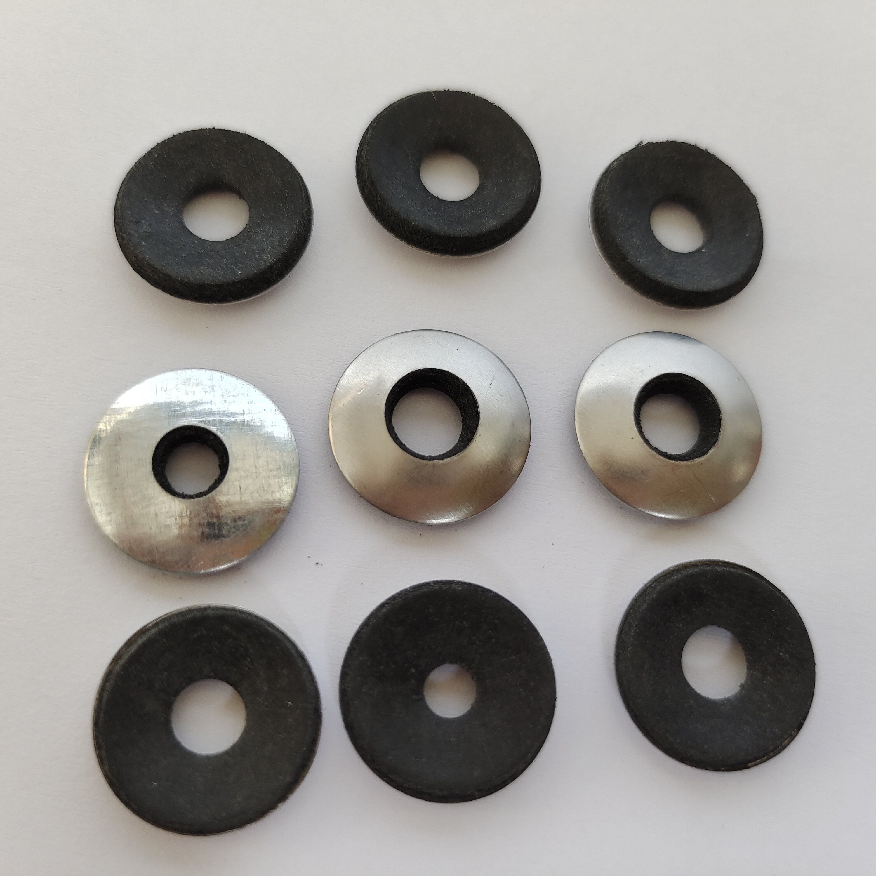 Customized NBR EPDM FKM Seal Heat Resistant Rubber Flange Gasket Molded Steel and Aluminium