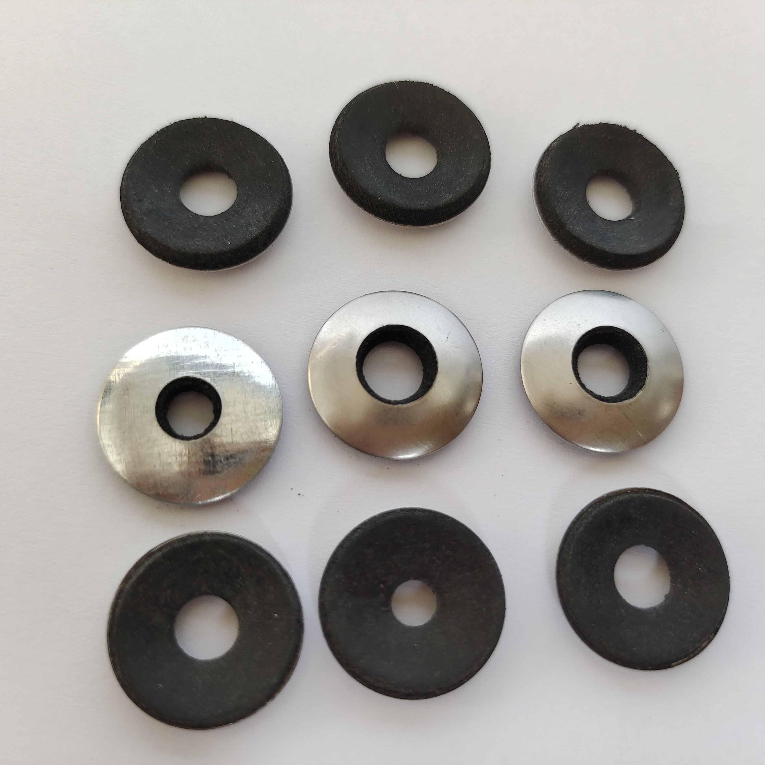 Customized NBR EPDM FKM Seal Heat Resistant Rubber Flange Gasket Molded Steel and Aluminium