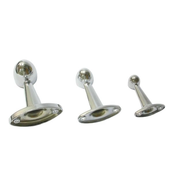 Wholesale Custom 1 Inch Size Connecting Rod Bracket Zinc Alloy Rod Bracket Holders For Bathroom