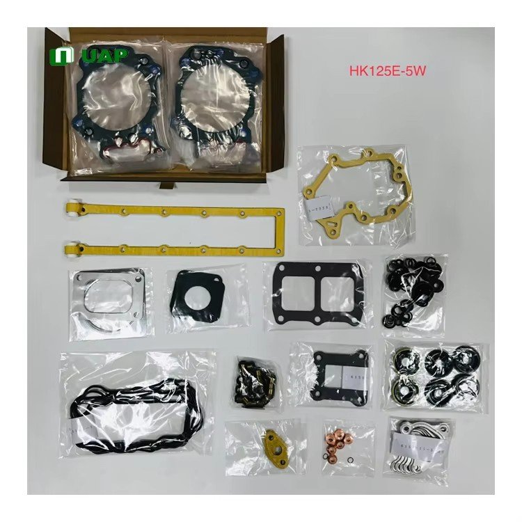 SAA6D125E-5 Diesel Engine Cylinder Head Gasket Set 6251-K1-9901 Upper Gasket Set For WA470-6 Loader