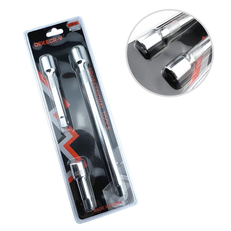 Three-piece connecting rod vehicle wrench powerful socket tool connecting rod wrench set