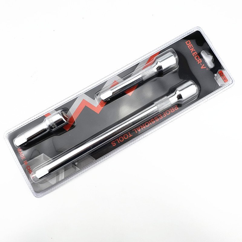 Three-piece connecting rod vehicle wrench powerful socket tool connecting rod wrench set