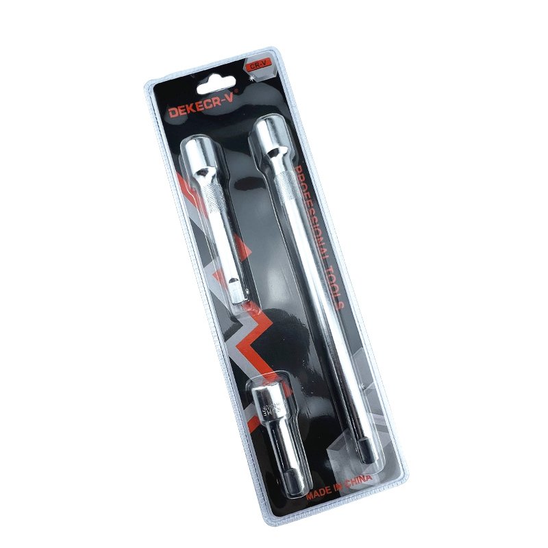 Three-piece connecting rod vehicle wrench powerful socket tool connecting rod wrench set
