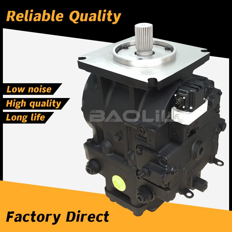 90R130 90L130 90R hydraulic pump cover plate with control feedback connecting rod, without control module, 90R130CA1BBP3C8 bomba