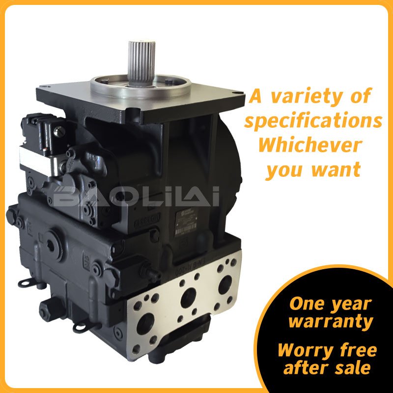 90R130 90L130 90R hydraulic pump cover plate with control feedback connecting rod, without control module, 90R130CA1BBP3C8 bomba