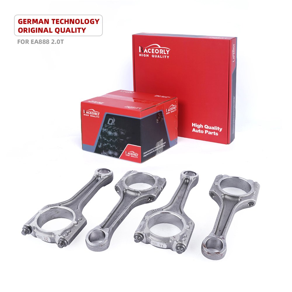 Hot selling auto spare engine parts 06H198401D 06L198401 connecting rod for VW EA888 2.0T thick pin